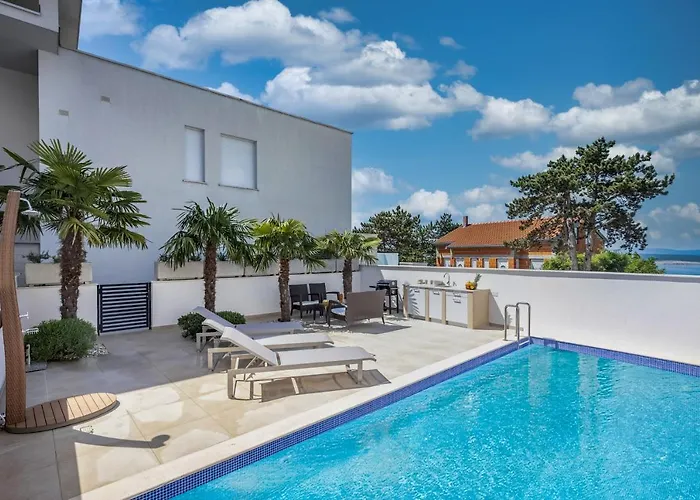 Apartmán Adriatic Dream - Luxury & Private Pool Only For