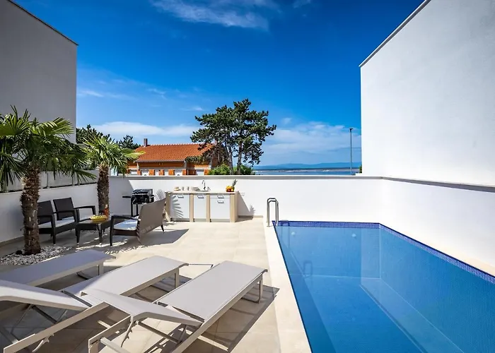 아파트 Adriatic Dream - Luxury & Private Pool Only For